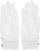 adidas Baseball Batting JM LBG904 Gloves, 51, Junior, White/Gold (1182),