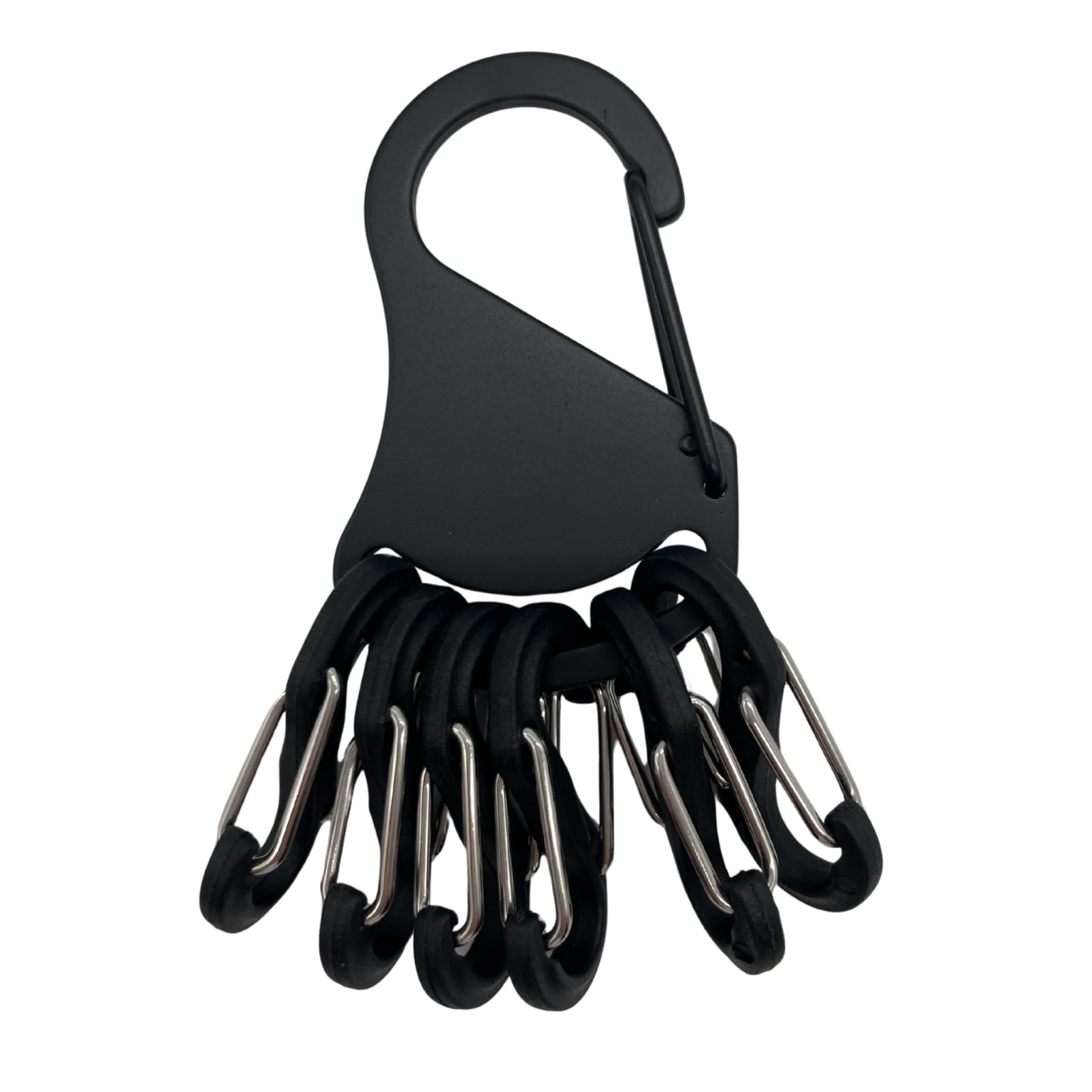 

COZENTA Key Key Key 20kg Black Holder, Ring, Rack, Mountaineering, S-Shaped Buckle, Steel, Capacity,