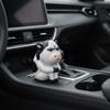 Ugly-cute Cute Cow Doll 3D Printed Car Ornament Grass Cow Figure  Desktop Decor