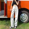 Hot-Selling White Wide-Leg Straight Jeans for Women: Spring & Autumn Collection