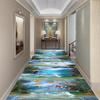 Long Corridor Carpet Floral Stair Carpet Entrance/Hallway Hotel Aisle Rug Living Room Bedroom Rugs