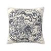 Zodiac Star Sign Constellation Map Ink On Paper Square Pillowcase Pillow Cover Cushion Comfort Throw Pillow for Home Living Room