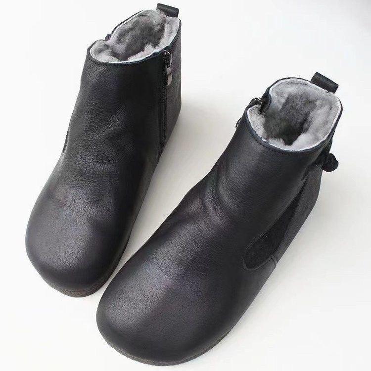 Winter Snow Boots New Warm, Non-slip and Wear-resistant Large Cotton Sole Top