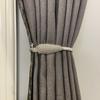 Curtain Buckle, with High-Elastic Spring Holdbacks, Simple Style No-Drill Curtain Clip, for Home Decor And Cable Organizer