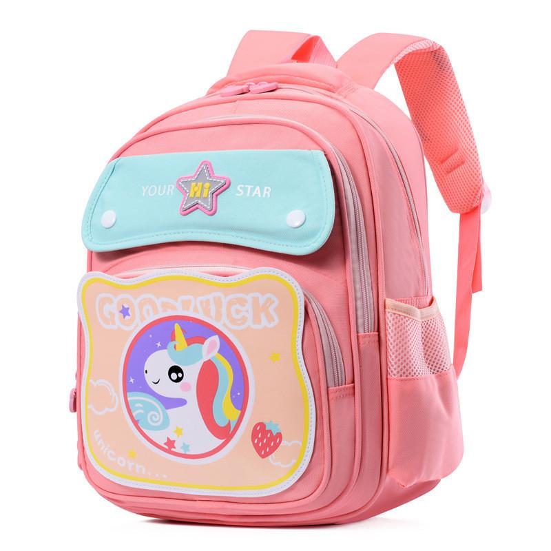2024 New Cartoon Backpack For Girls Boys In Grade 1-2 Stylish Kids School Bag