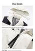 Unisex Warm Windproof Waterproof Cotton Coat with Detachable Hood - Outdoor Sports Jacket