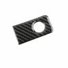 Carbon Fiber Car Storage Box Handle Cover Trim  Fit For Infiniti Q50 Q60 2014-19