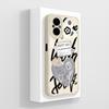 Cover Case For Oppo Realme C67 C65 C63 C61 C25 C25S C25Y C30 C30S C31 C33 C35 C55 C51 C53 Lazy Cat Soft Liquid Silicone Protective Shell For Oppo Capa