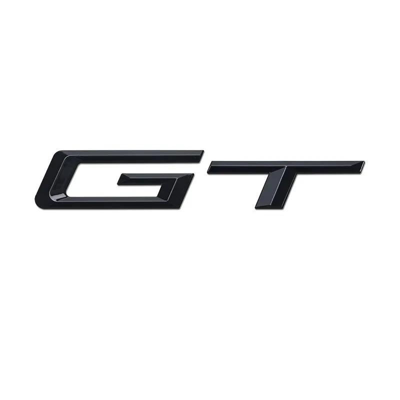 FD23-3D Car Tail Trunk Letter car sticker 630i 640i 630d GT Black Silver Emblem Sticker For BMW 6 Series GT E63 E64 F06 F12 F12 G32