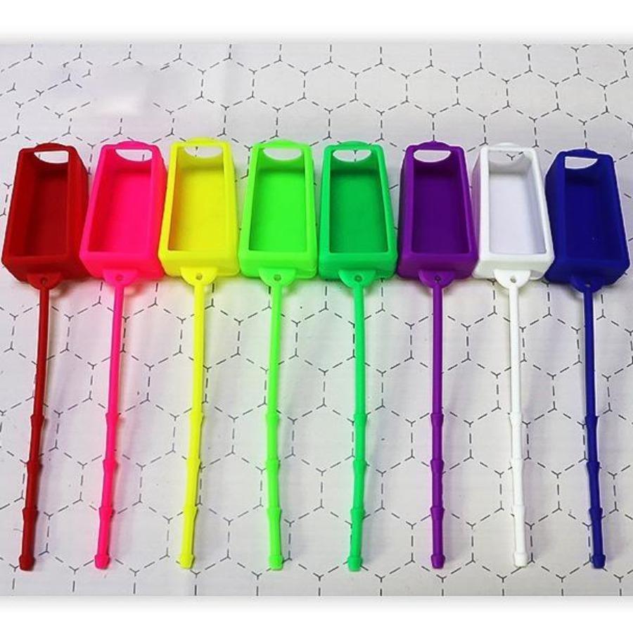 30ML Hand Sanitizer Disinfection Water Bottle with Hook Silicone Sleeve, Perfume Bottle Cover Portable Car-mounted Disinfectant Bottle Mosquito