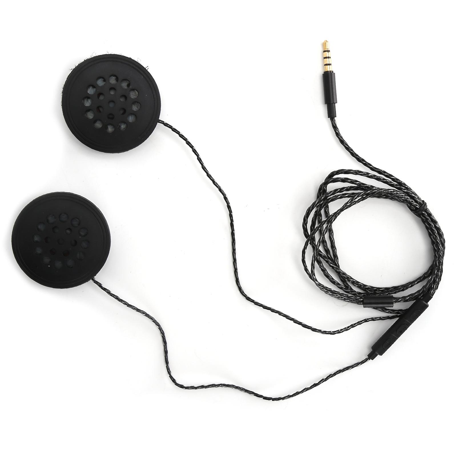 

Мотоциклетная гарнитура для шлема Универсальная уличная HandsFree 3,5 мм Велосипедная MP3-гарнитура для прослушивания музыки