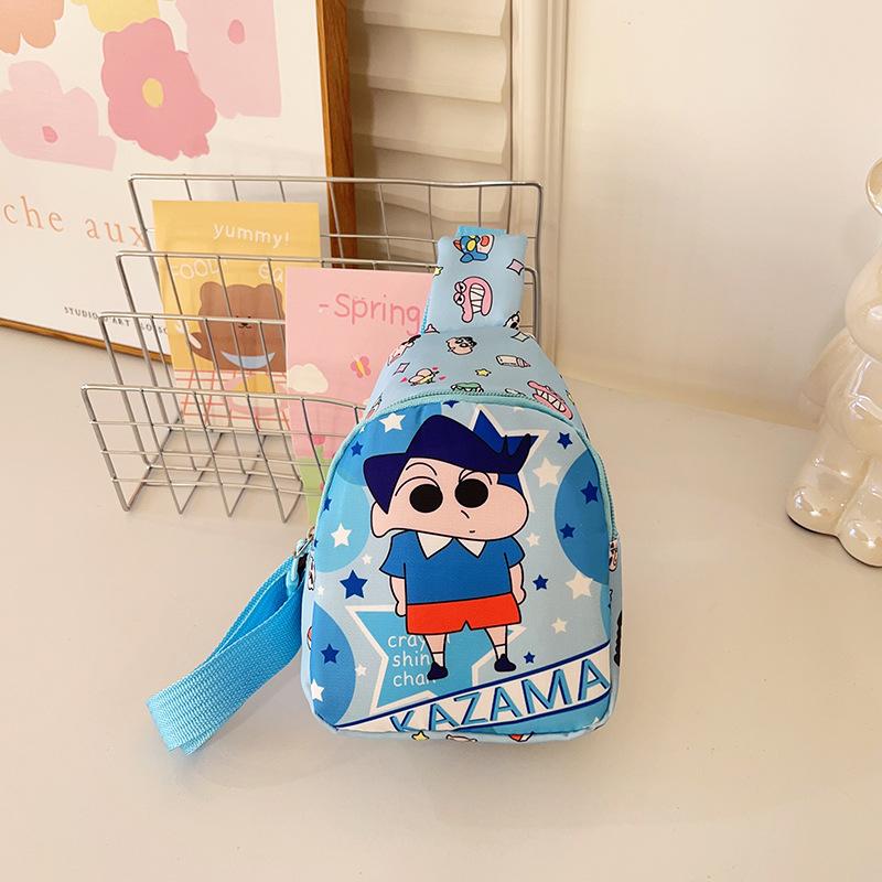 Neue Umhängetasche Buntstift Xiaoxin Kindergarten Jungen und Mädchen Schultertasche Cartoon niedlich bedruckt Kinder Brusttasche