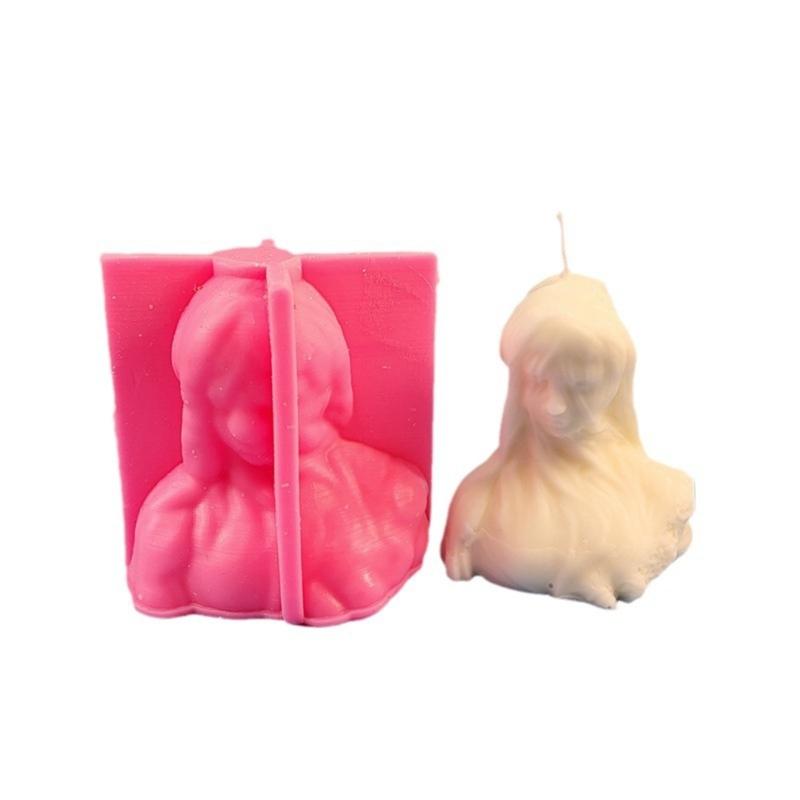 

Egyptian Statue Candle Molds for Making Candle Soap Birthday Gift Room Decorations DIY Craft 1