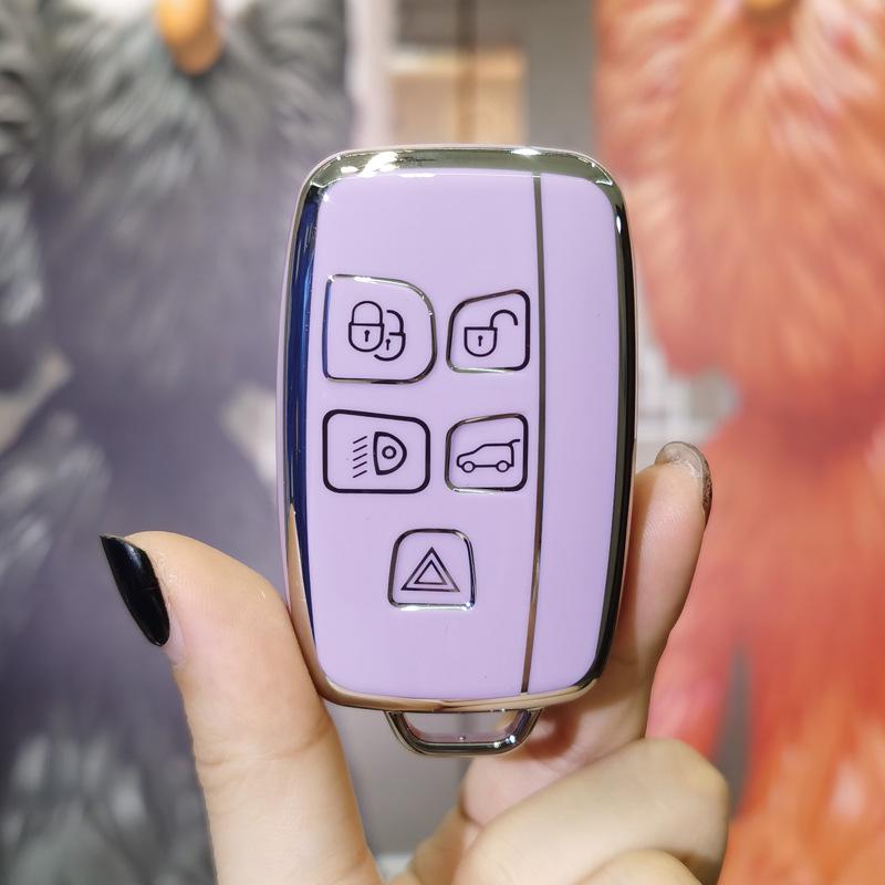 Jaguar Key Case for Men & Women: Fits XEL, XFL, F-Pace, XF, XE, XJ, F-Type.