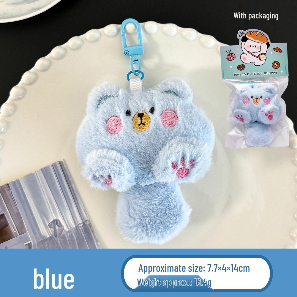 Очаровательный мультяшный кот, брелок-игрушка - Милый девичий брелок для сумки и маленький подарок