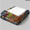 Scoobydoo Print Flannel Blanket High Quality Warm Comfortable Cover for All Seasons Perfect for Gifts Home Decor