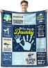 Perfect Gifts to Dad Blankets for Father's day Mother's Day Anniversary Birthday for Mom Son Daughter Grandpa Grandma Aunt Throw
