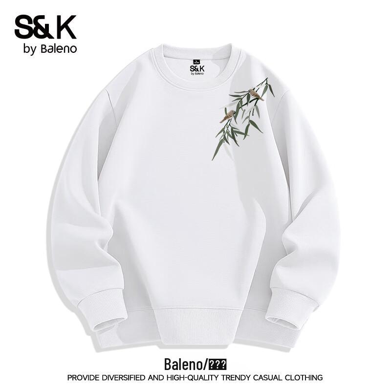 Baleno S&K Men's Knit Round Neck Sweatshirt