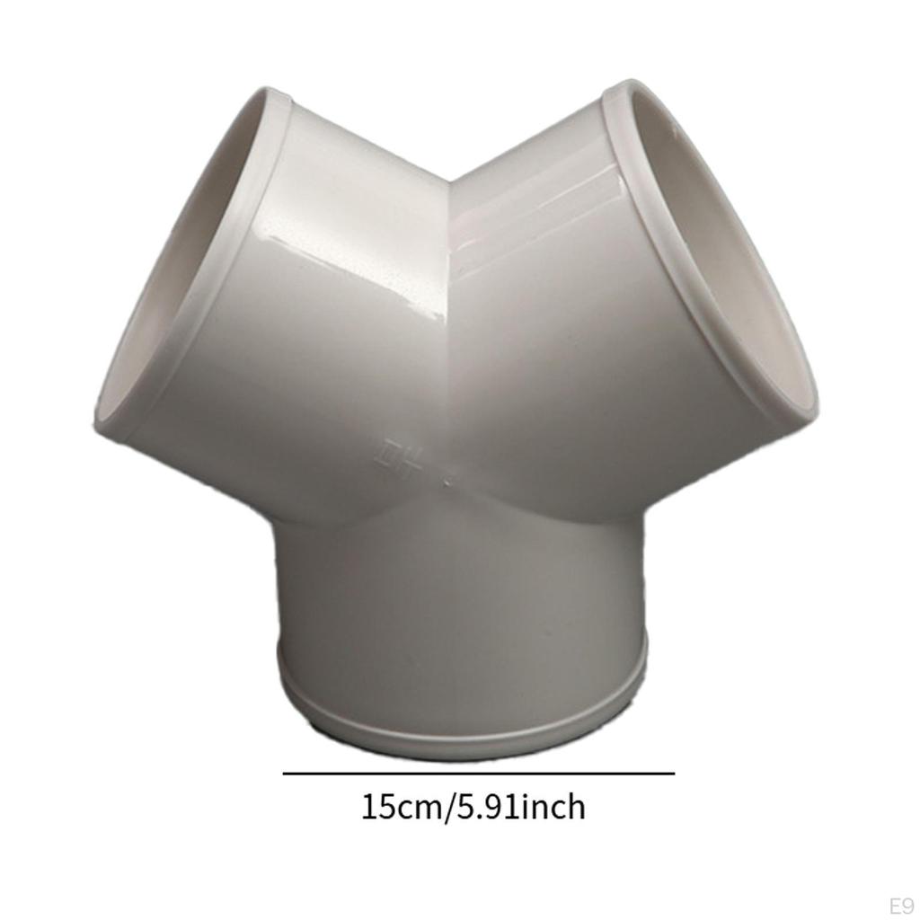 PVC Pipe Fitting Tee Connector for Easy DIY Projects