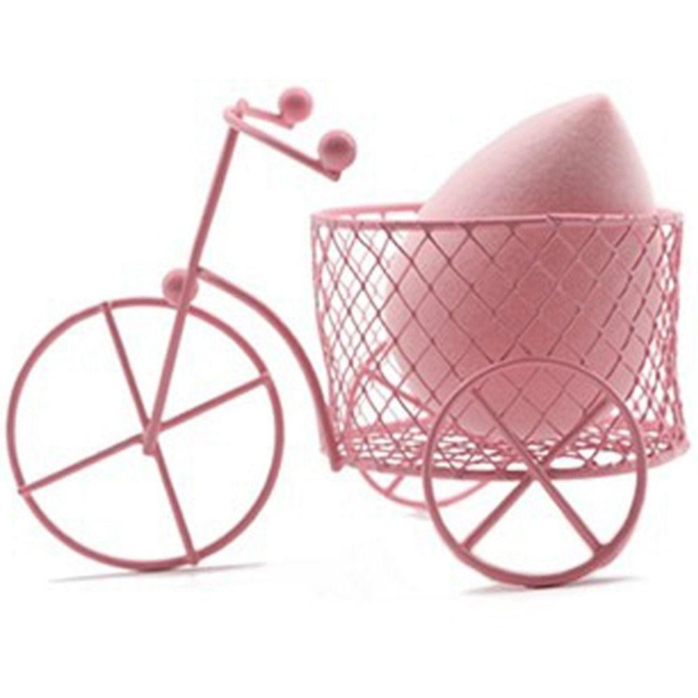 Decor Bare Car Iron Art Place Flowers Desktop Ornaments Jewelry Stand Tricycle Model Candy Rack