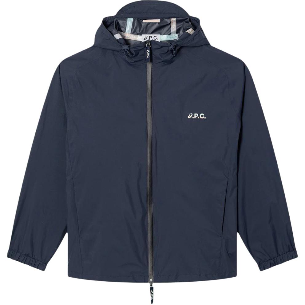 

Asics Letter Logo Hooded Jacket Women jackets Navy-Blue PSAKM-M32001 S
