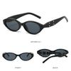 Small Frame Cat Eye Sunglasses Women Men Vintage Punk Luxury Brand Designer UV400 Hip Hop Sexy Sun Glasses