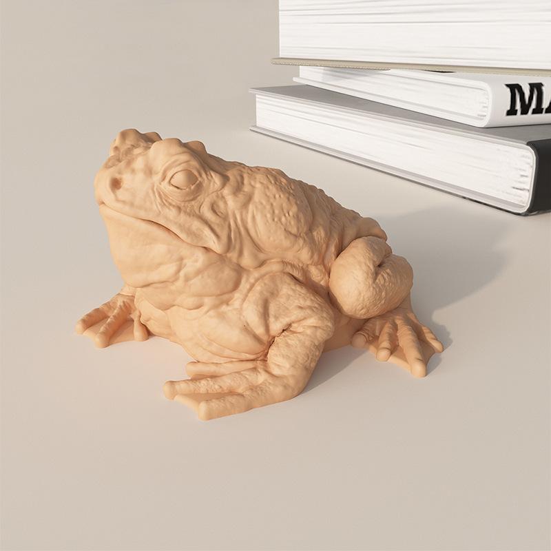 3D Frog Toad Silicone Candle Molds Diy Wild Golden Toad Aromatherapy Gypsum Soap Animal Crafts Resin Casting Mold Home Decor