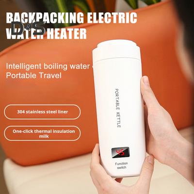 Reis elektrische waterkoker Draagbare mini waterkoker met 4 temperatuurinstellingen Snelle verwarming Digitaal display Automatische uitschakeling Mini elektrische waterkoker
