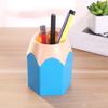 Desktop Pen Holder Multifunctional Space Saving Colorful Pencil Stationery   for Home Classroom