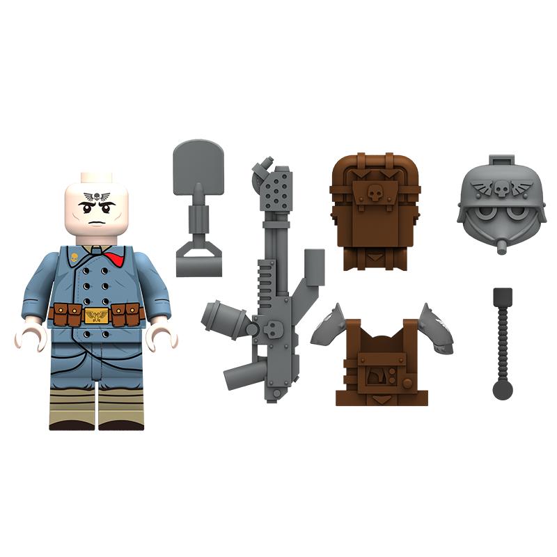 

Death Guard Imperial Korps Of Krieg Mini Action Figure Building Block Gift Kids Style A