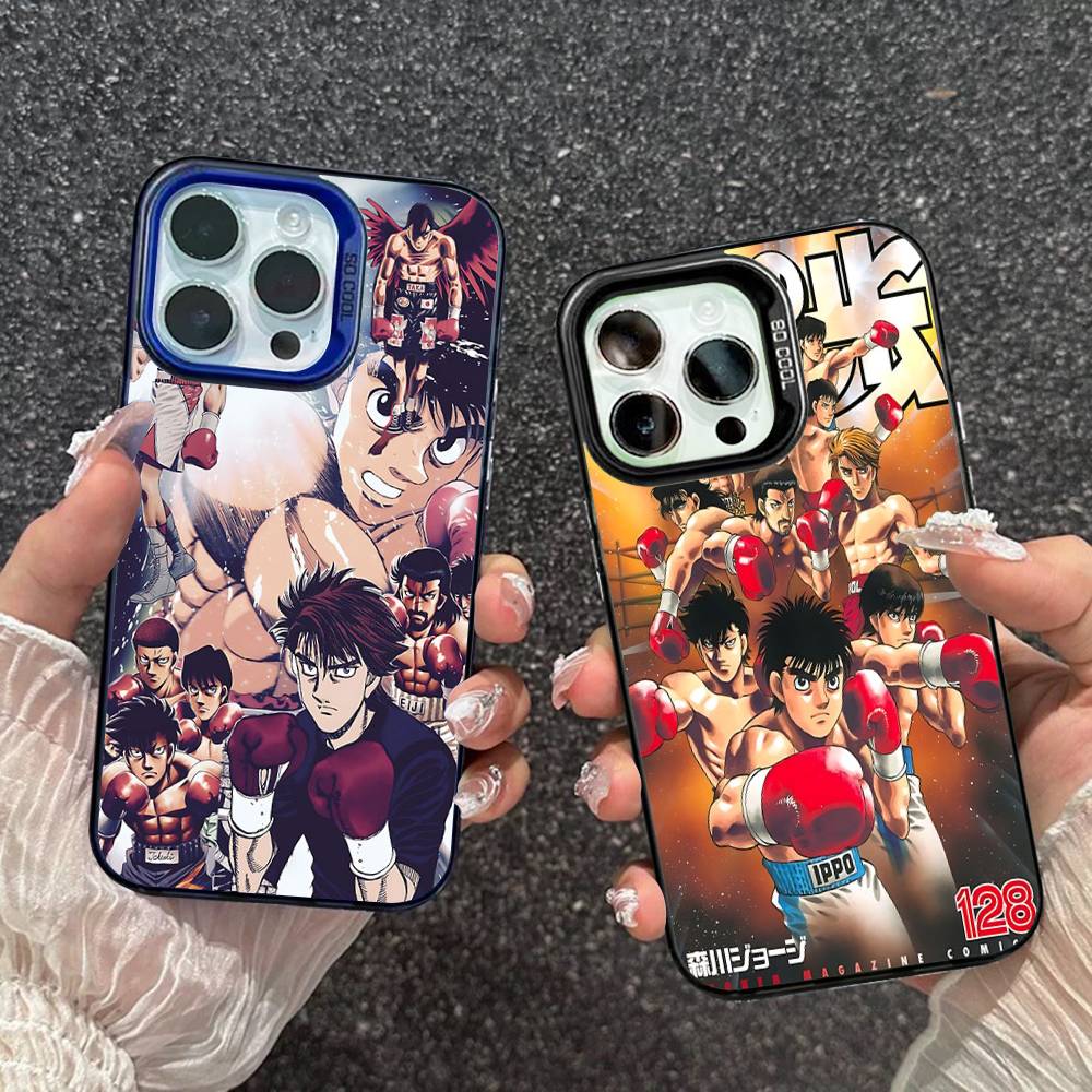 Anime H-Hajime N-No I-Ippo Phone Case For IPhone 16 15 14 13 12 11 17 Pro MAX Plus Pro Matte Shockproof Cover