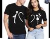 Loving Him or Her Shirt, Couples Valentine Tee, Valentines Day Tshirt, Funny Couple T-shirt, Matching Couple Shirt, Wife and Husband T-Shirt
