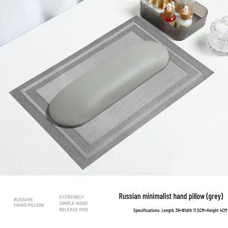 Russian Style Nail Art Hand Rest Set - PU Salon Tools