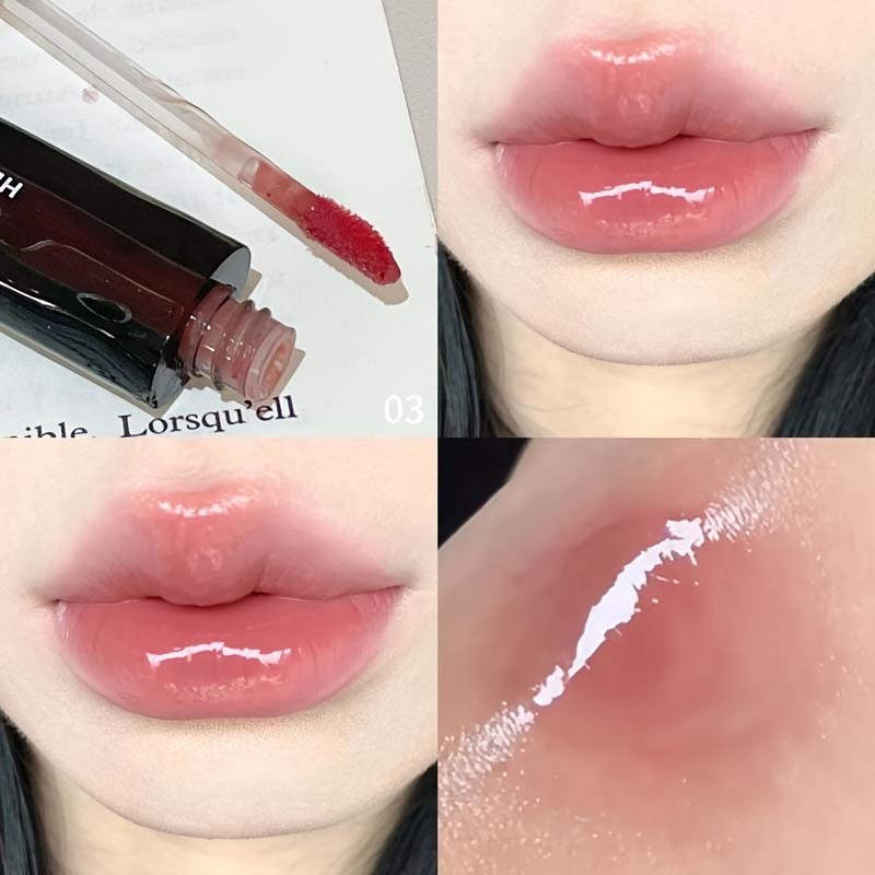 Herorange Mirror Gloss Lip Glaze Is Moisturizing and Smooth, Long-Lasting and Not Easy to Fade, Non-Stick and Waterproof, Natural Color Development