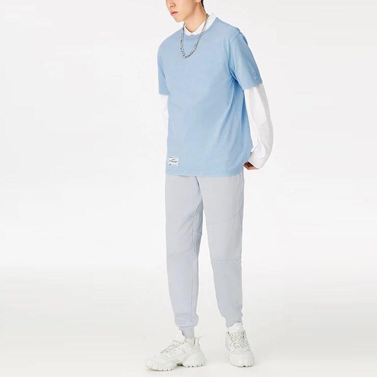 Li Ning China Color Series T Shirt Men's Mist Blue AHSS361-8