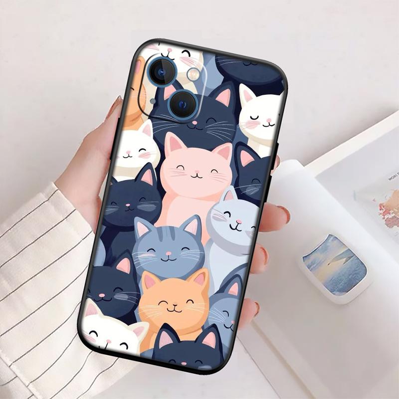 RP15 Cat Kitten Meow New High-End Shell Phone Case for Xiaomi Poco F8 M4 M5 M6 M7 X3 X6 X7 Pro GT NFC Ultra