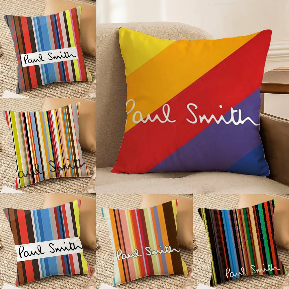 Art P-Paul Fashion Designer Smith-MT Pillow Case Printing Pillowcase Living Room Sofa Cushion Cover Bedroom Room Decor
