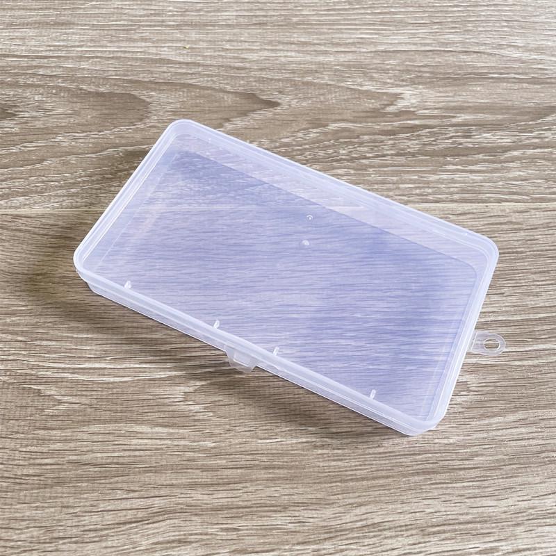 17x9.5x2.3 Rectangular Transparent PP Plastic Box for Tools, Accessories, Jewelry, Samples 17.2*9.5*2.3cm