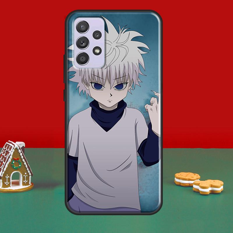 Anime Hunter X Hunter Killua Fall Für Samsung A52 A12 A22 A32 A42 A72 A51 A71 A50 A70 A41 A31 A11 a21S A52S Weiche Abdeckung