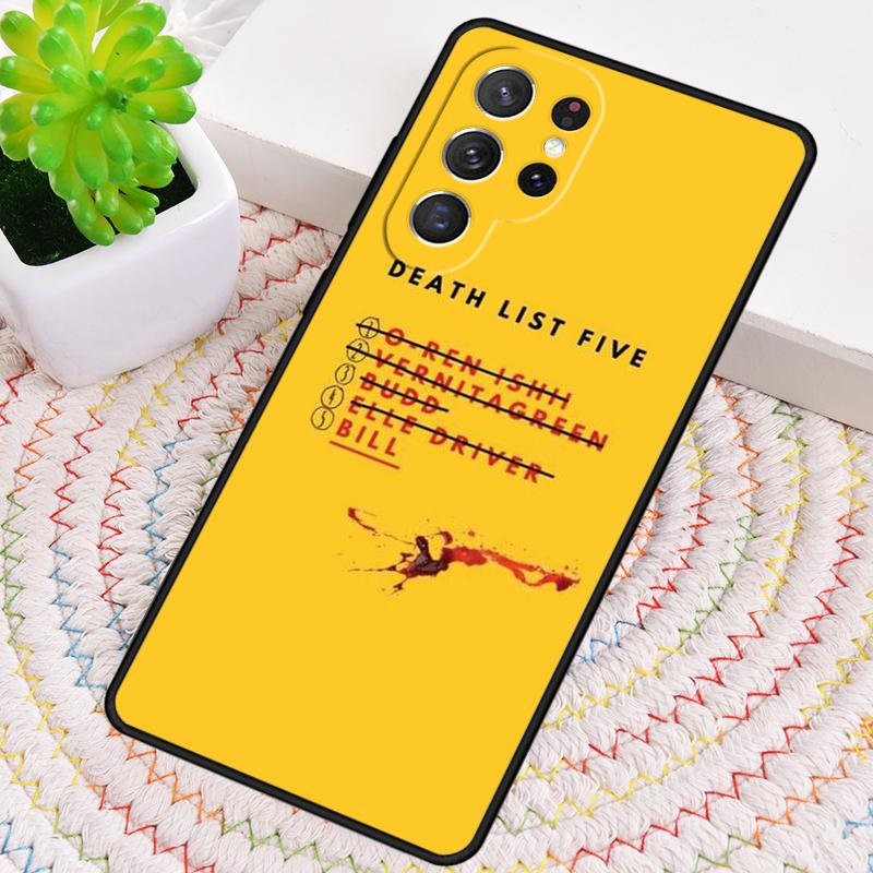 Kill Bill Silikon Handyhülle Für Samsung Galaxy note 10 pro S26 S25 S24 S23 S22 S21 Plus S25Ultra Capa Cover