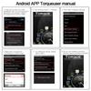 Autodiagnosescanner, kabelloser Bluetooth 4.0-Instrumentencode-Entfernung, für Android und Windows, OBD2-Schnittstellenadapter, Autopflege