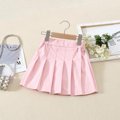 Girls' Pleated Skirts 2025 Spring and Autumn Children's Jk Skirts