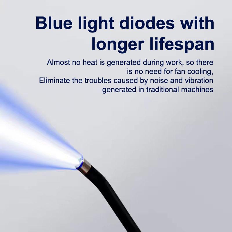 Dental Wireless Quick 1 Second Led Curing Light Curable Resin Oral Hygiene Wireless Device Led Dental Popolymerized Lamp