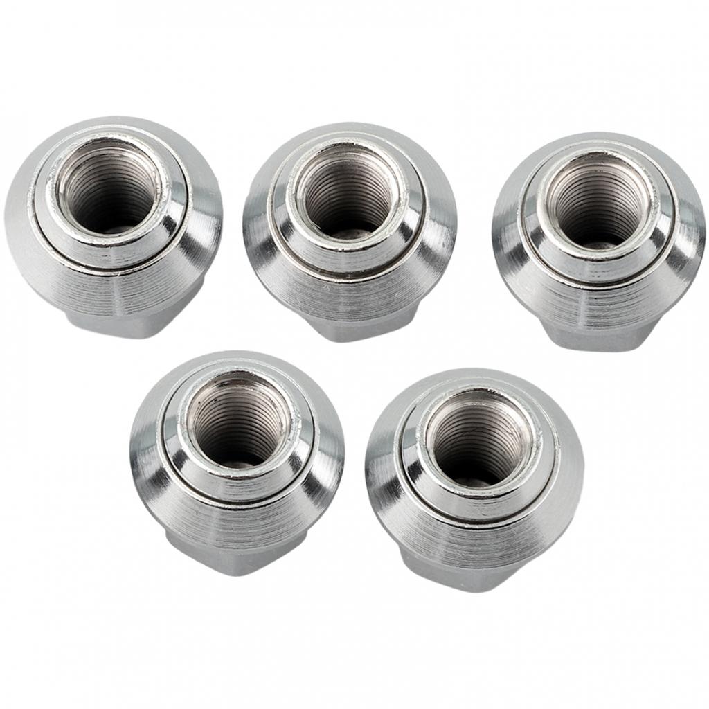 For Ford Focus Chrome Wheel Nuts Metal Plug-and-play