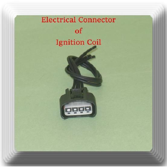 4x Connector of Ignition Coil UF323 Fits 4Rnunner 2.7LTacoma 2.4L 2.7L 2000-2008