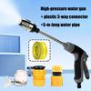 Strong Car Cleaning Water Tool 3 Nozzles Adjustable Sprays Car Wash Sprays for Vehicles Gardening High Pressure Washer