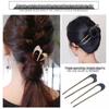 Lazy Bun Maker U-shaped Hairpin and Hairstyle Tool