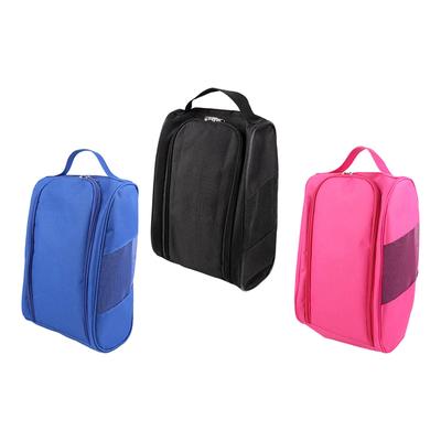 Golf Shoes Bag Shoe Pouch Zippered Golf Equipment Gift for Golfer Sports Shoes Case Shoe Carry Bag for Track and Field Adults
