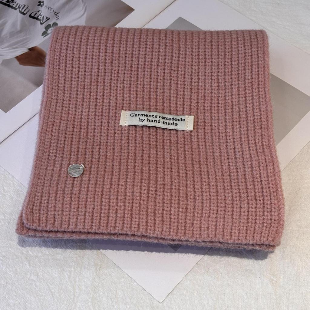 2025 Herbst/Winter Damen Vielseitiger Wollstrickschal - Weich, Warm und Stilvoll Hochwertiger Nackenwärmer