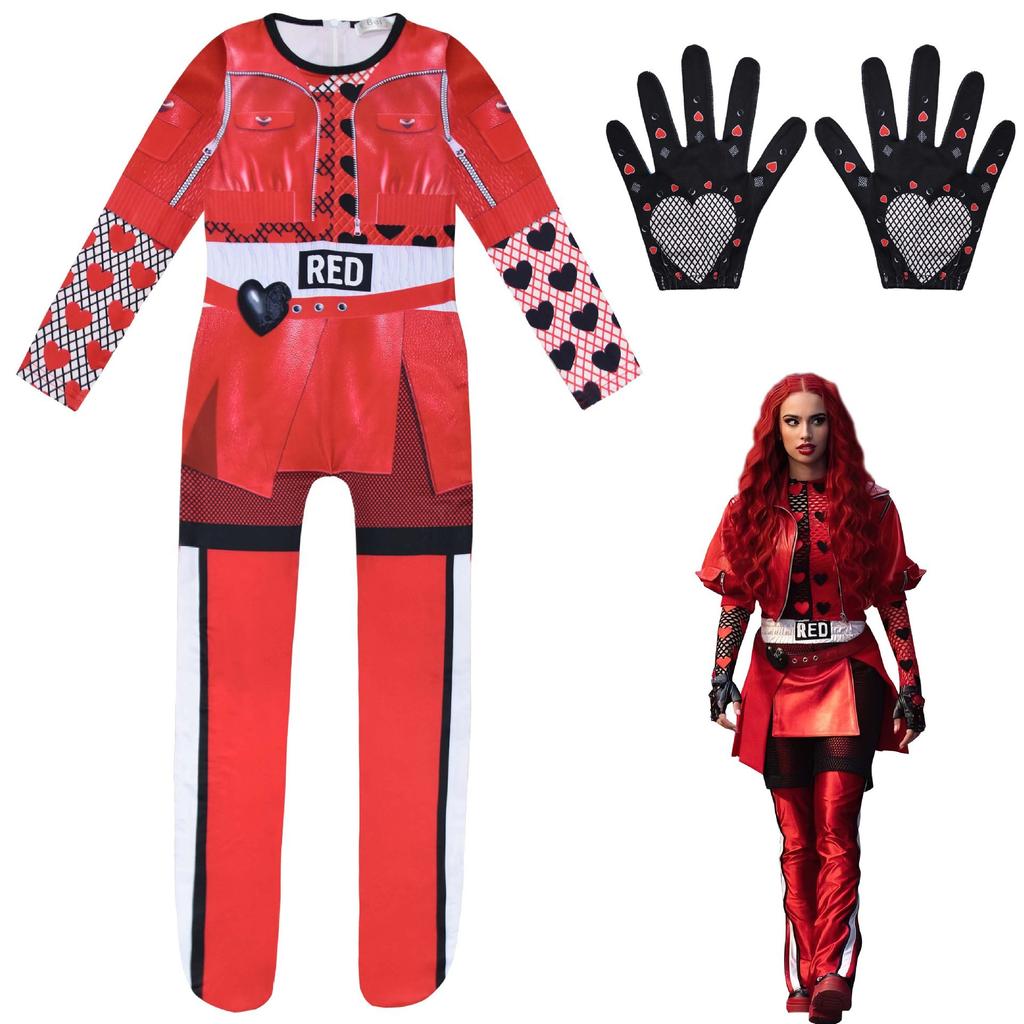 Descendants 4 Bodysuit Halloween Stage Performance Costume
